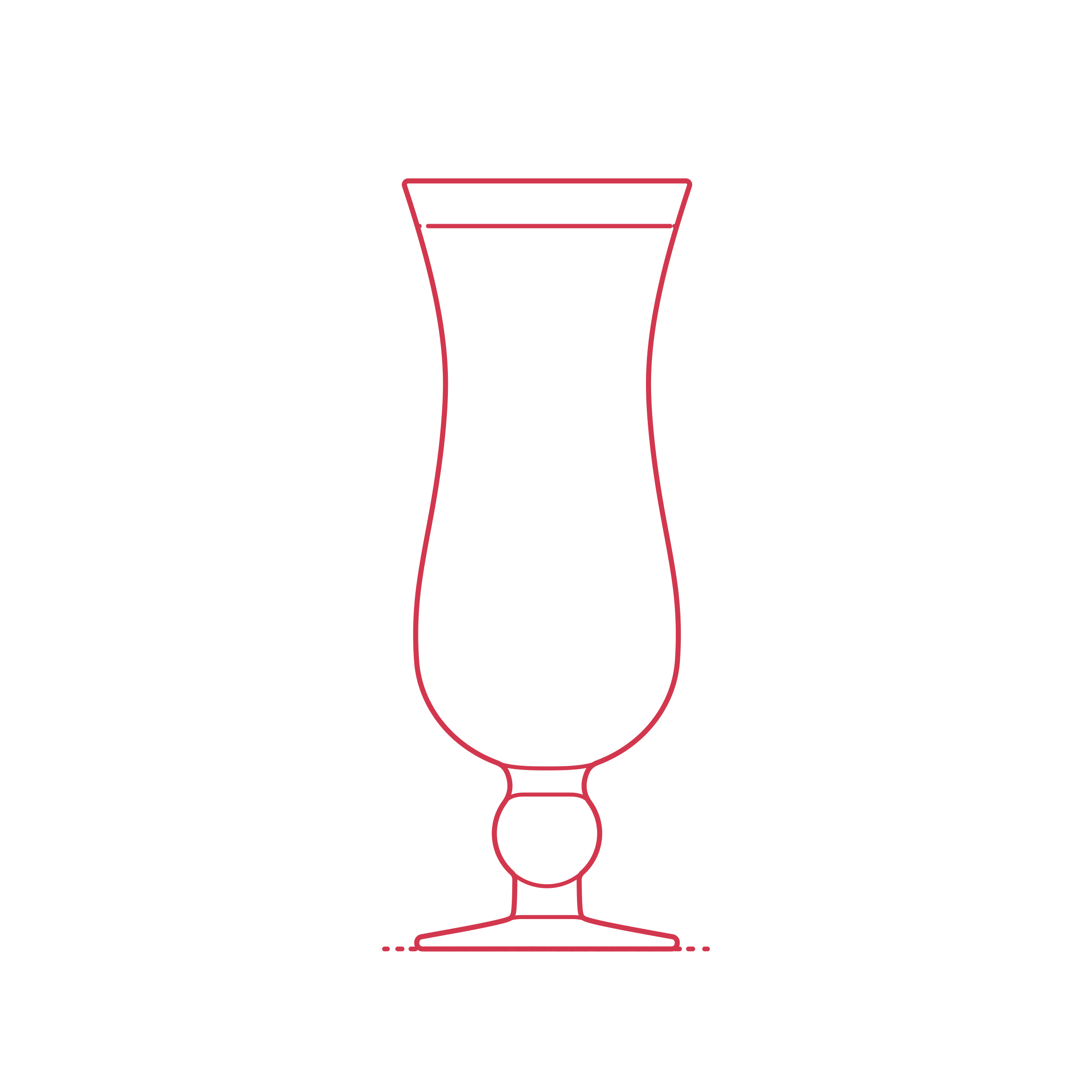 Objects Cocktail Glasses Hurricane Glass Sketch Style Svg Vector Free Vectors